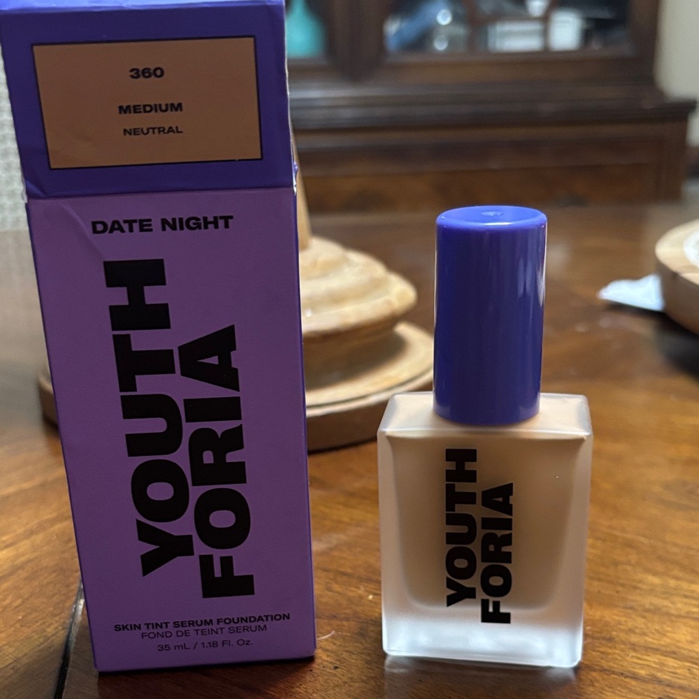 Youthforia Skin Tint Serum Foundation - Medium Neutral #360